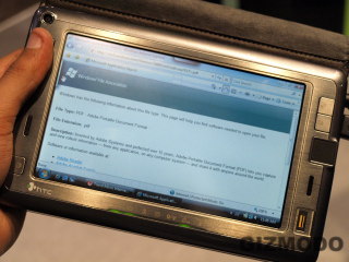 Illustration for article titled Hands On HTC Shift EV-DO